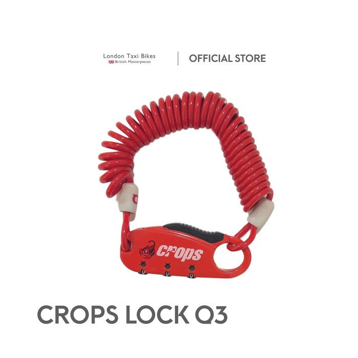 Kunci Sepeda Crops Lock Q3
