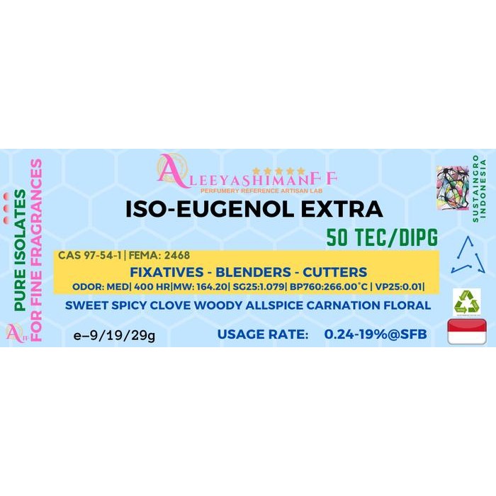 AleeyashimanFF Pure Iso-Eugenol EXTRA