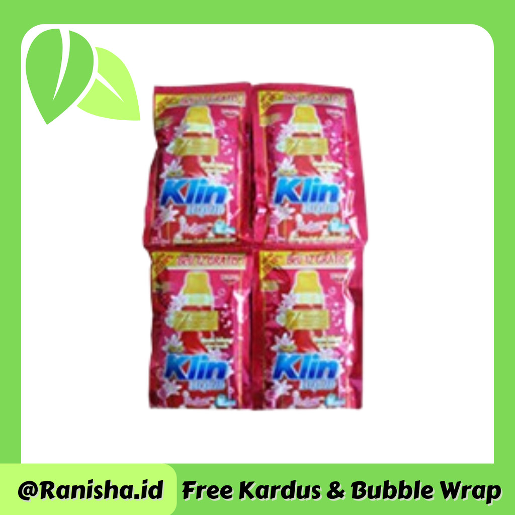 [ BISA COD ] So Klin Softergent Liquid Red Sachet 20Ml