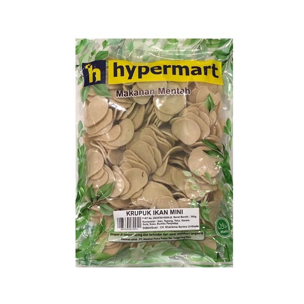 VALUE PLUS KERUPUK IKAN MINI 300 GR - HYPERMART