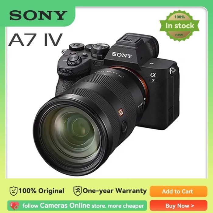 Alpha A7 IV A7M4 Full-Frame Mirrorless Camera Compact Digital