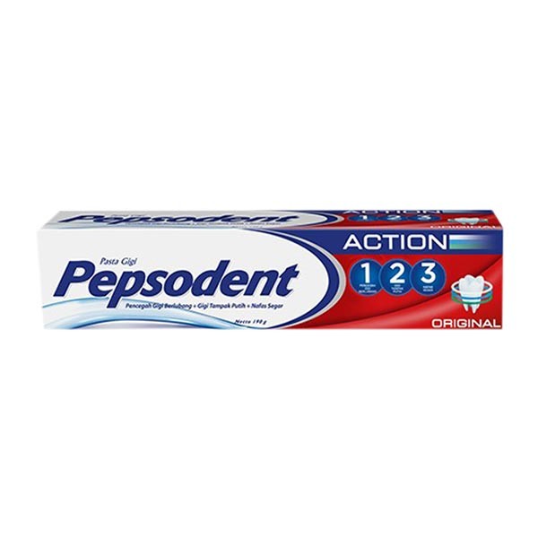 PEPSODENT TOOTH PASTE ACTION123 190GR