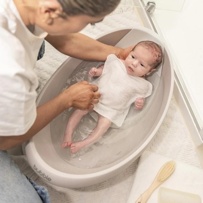 Bubble Cuddle Baby Bath With Newborn Support Insert Bak Mandi