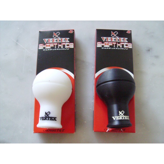 Shift Knob Vertex Duracon ( Black - White )