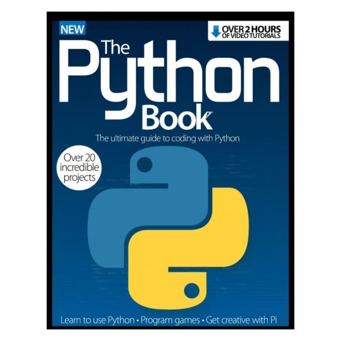 Produk Unggulan! Eng/Ind! The Python Book the ultimate guide to coding with python