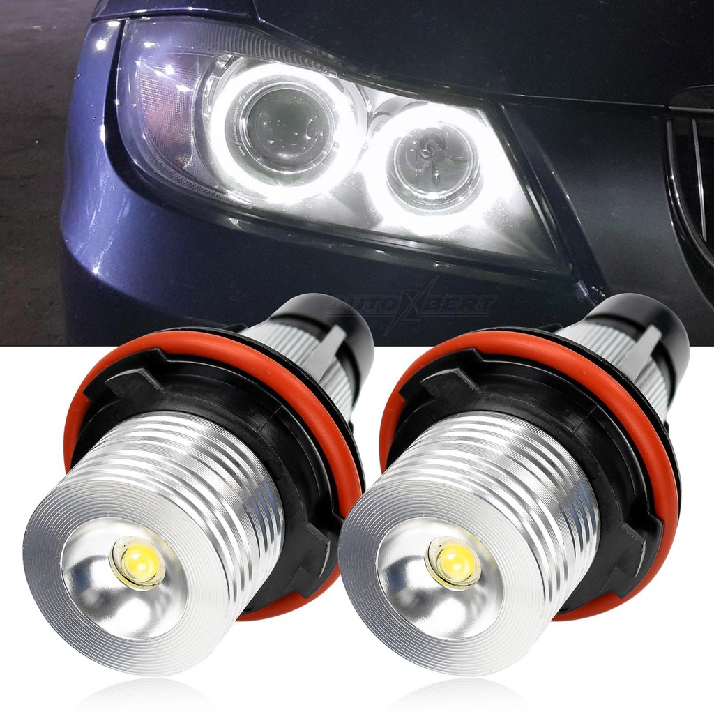 For BMW E39 E53 E60 E61 E64 E65 E66 E87 X3 X5 LED Angel Eye Halo Ring