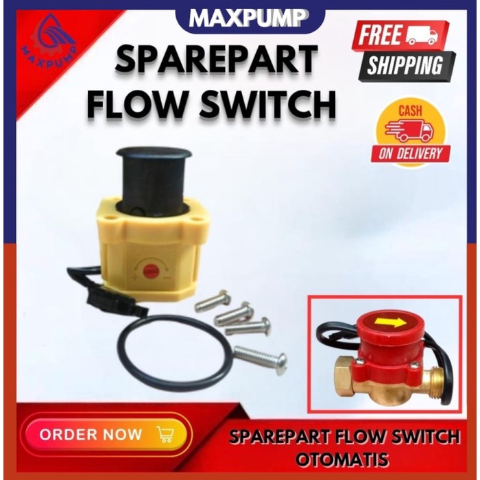 Otomatis Saklar Sperpart Water Flow Switch Pump Sperpart Flow Switch