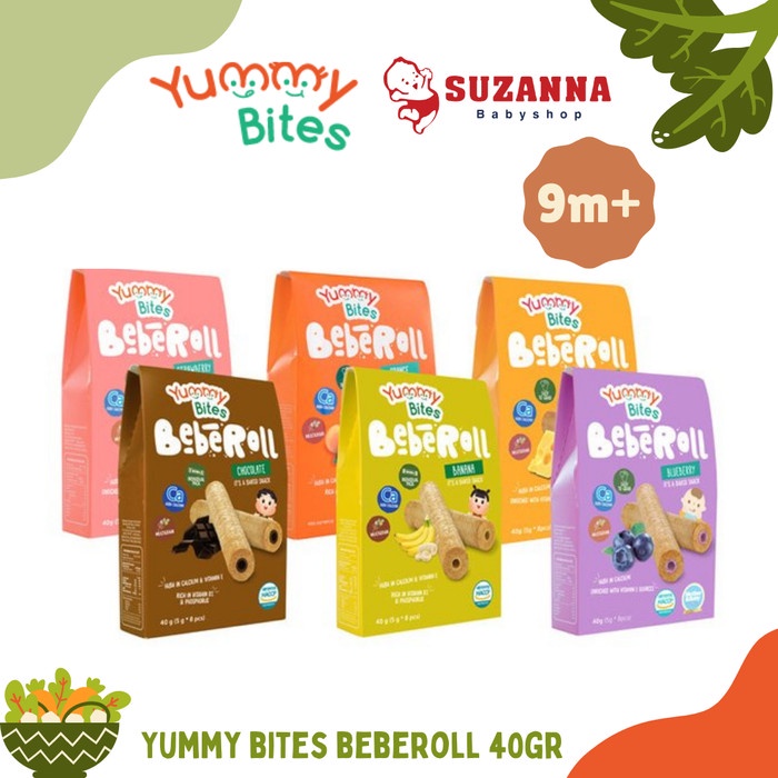 Yummy Bites Beberoll 40gr