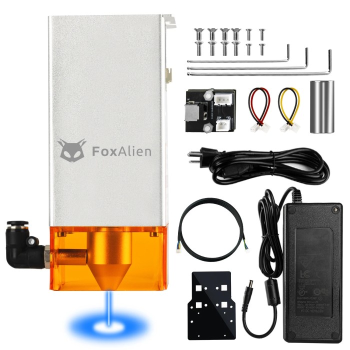 Alien CNC Laser Engraver Module 80w Fixed-focus Blue Laser Head
