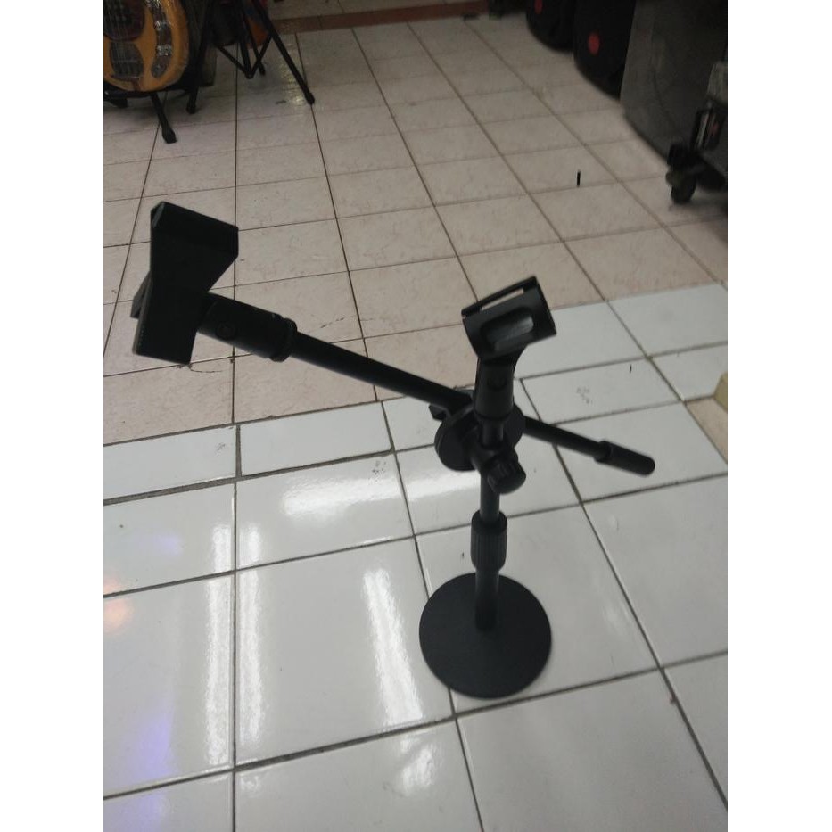stand mic meja ( 2 holder )