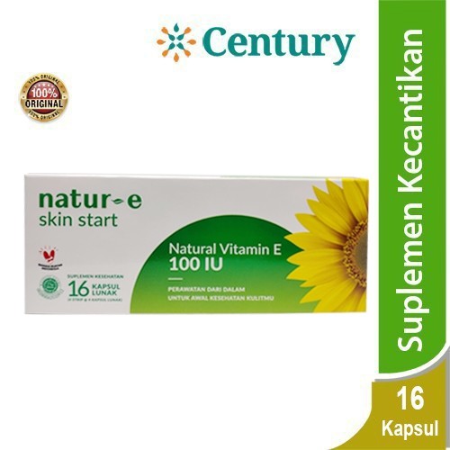 Natur E 16 Soft Capsul / Vitamin E/Suplemen Kulit/Natur-E
