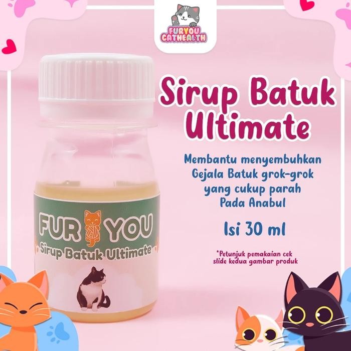 sirup batuk ultimate kucing