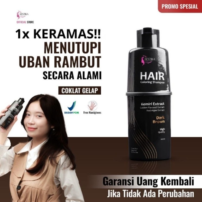ORIGINAL AESTIKA SHAMPOO BUNDLE 2 100ML