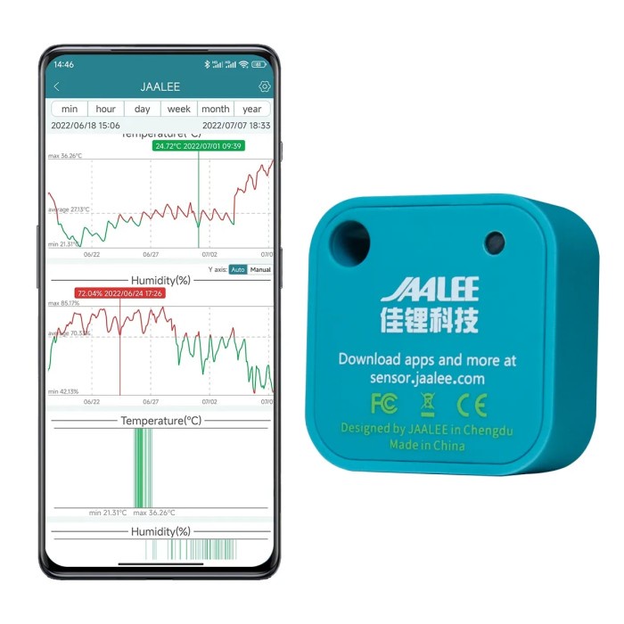 jaalee JHT Temperature/Humidity/Dewpoint/VPD Sensor