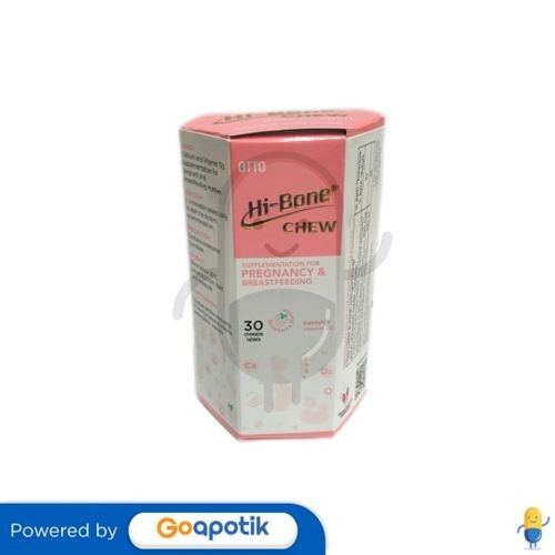 HI-BONE ACTIVE RASA STRAWBERRY BOTOL 30 TABLET
