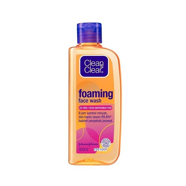 JOHNSON C & C FOAMING FAC. WASH 100 ML