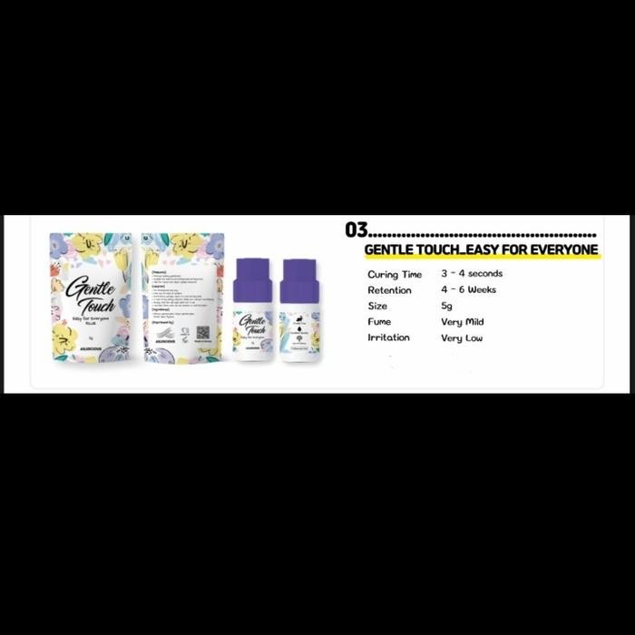 FALSE EYELASH EXTENSION GENTLE TOUCH GLUE