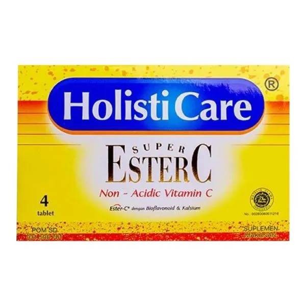 HOLISTICARE ESTER C STRIP 4'S