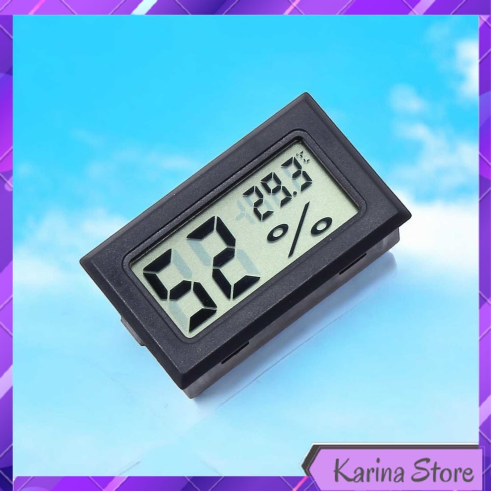 DIGITAL THERMOMETER HYGROMETER HUMIDITY BUILT-IN PROBE - SD583
