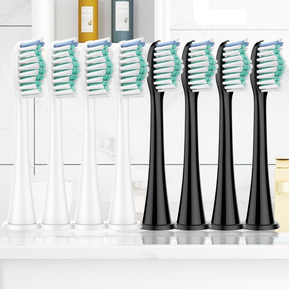 8Pcs Toothbrush Replacement Heads Compatible with Philips Sonicare