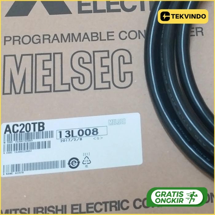 Mitsubishi Kabel PLC AC20TB 2Meter