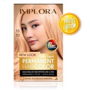 implora pewarna rambut rose gold