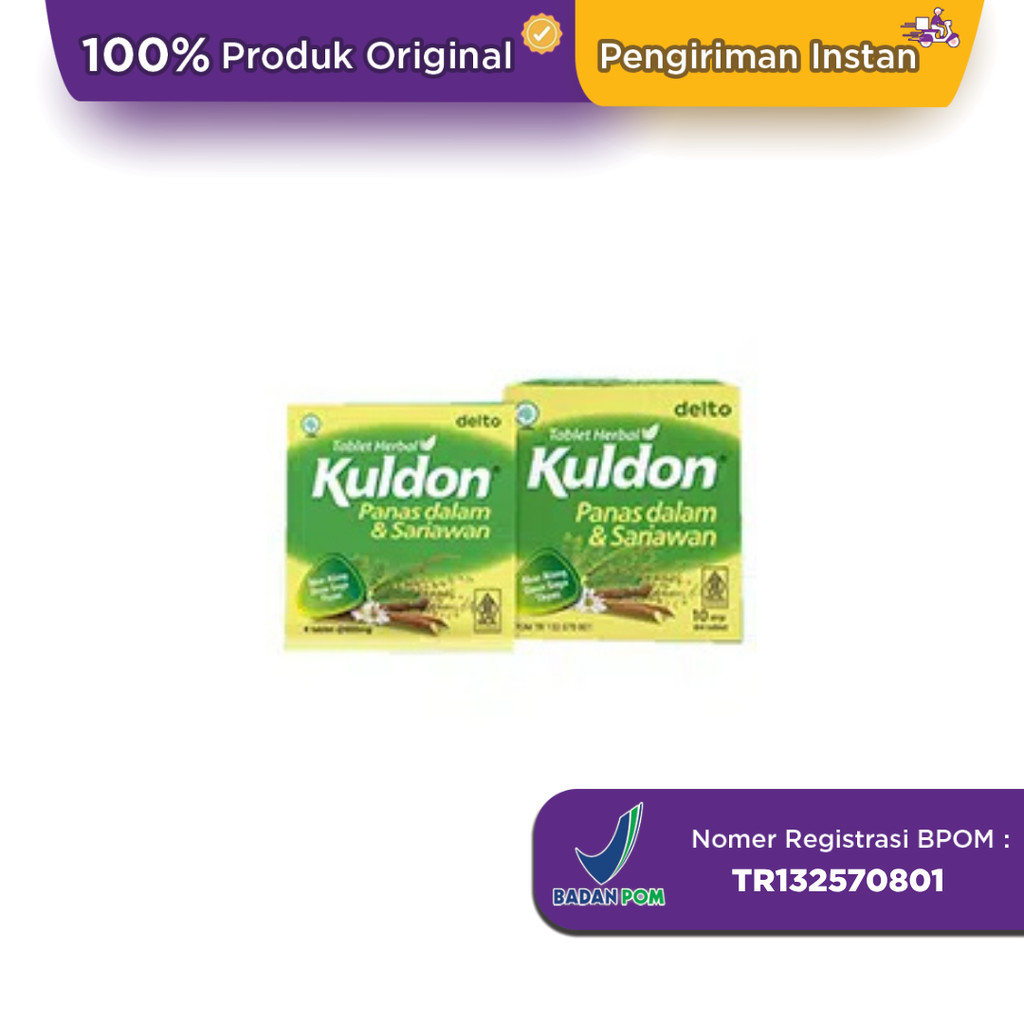 Kuldon Sariawan 650 mg 4 Tablet