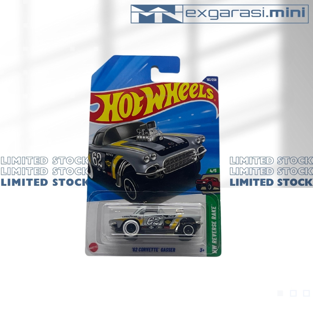 Hot Wheels HW Reverse Rake – ’62 Corvette Gasser
