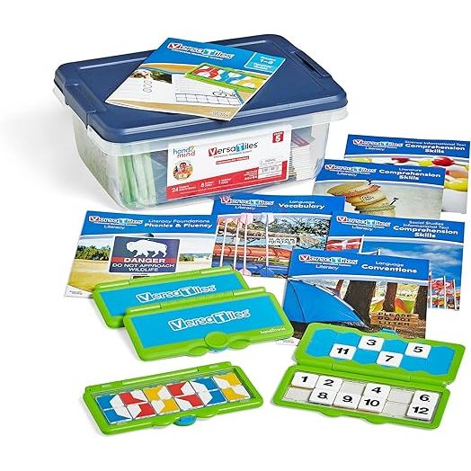 hand2mind VersaTiles Literacy Classroom Set for Grade 5,