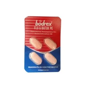 Bodrex Flu And Cough 12 x 1per pack