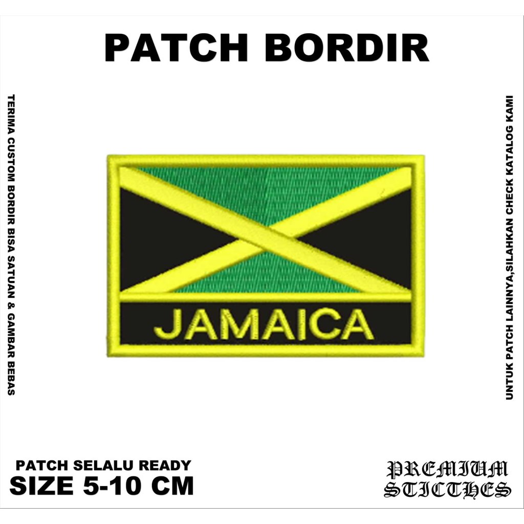 Emblem Patch Bordir High Quality #60 - PremiumStitches