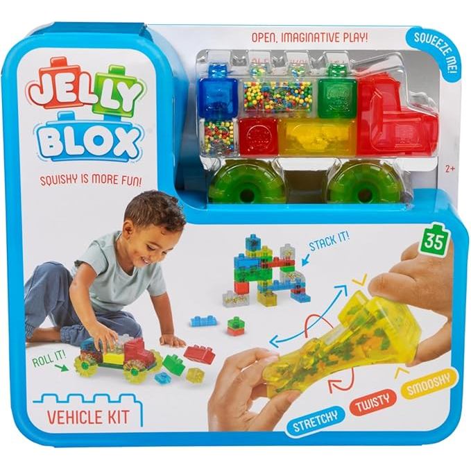 Goliath Jelly Blox Vehicle Kit - Includes 35 Blocks