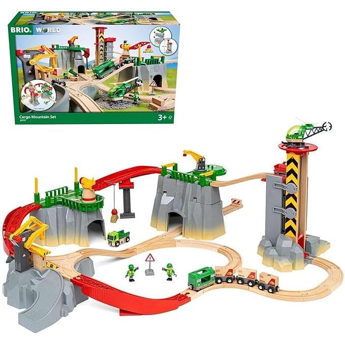 BRIO World Cargo Mountain Set - 49-Piece