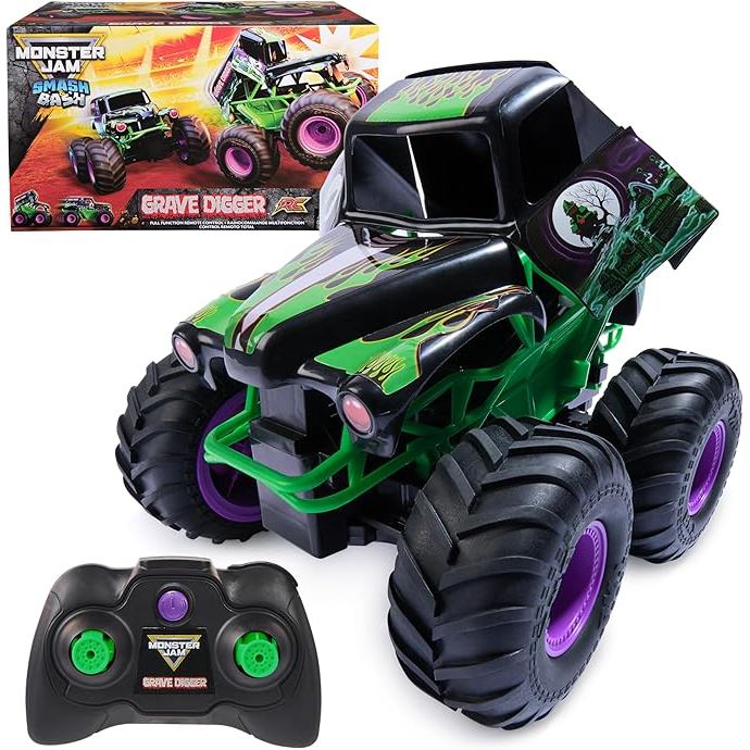 Monster Jam, Official Smash & Bash Grave Digger Remote Control