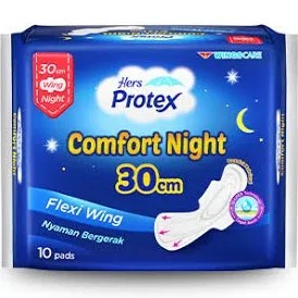 Hers Protex Comfort Night 30cm Flexi Wing