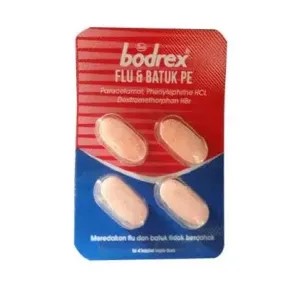 bodrex flu & batuk isi 4 4per pack