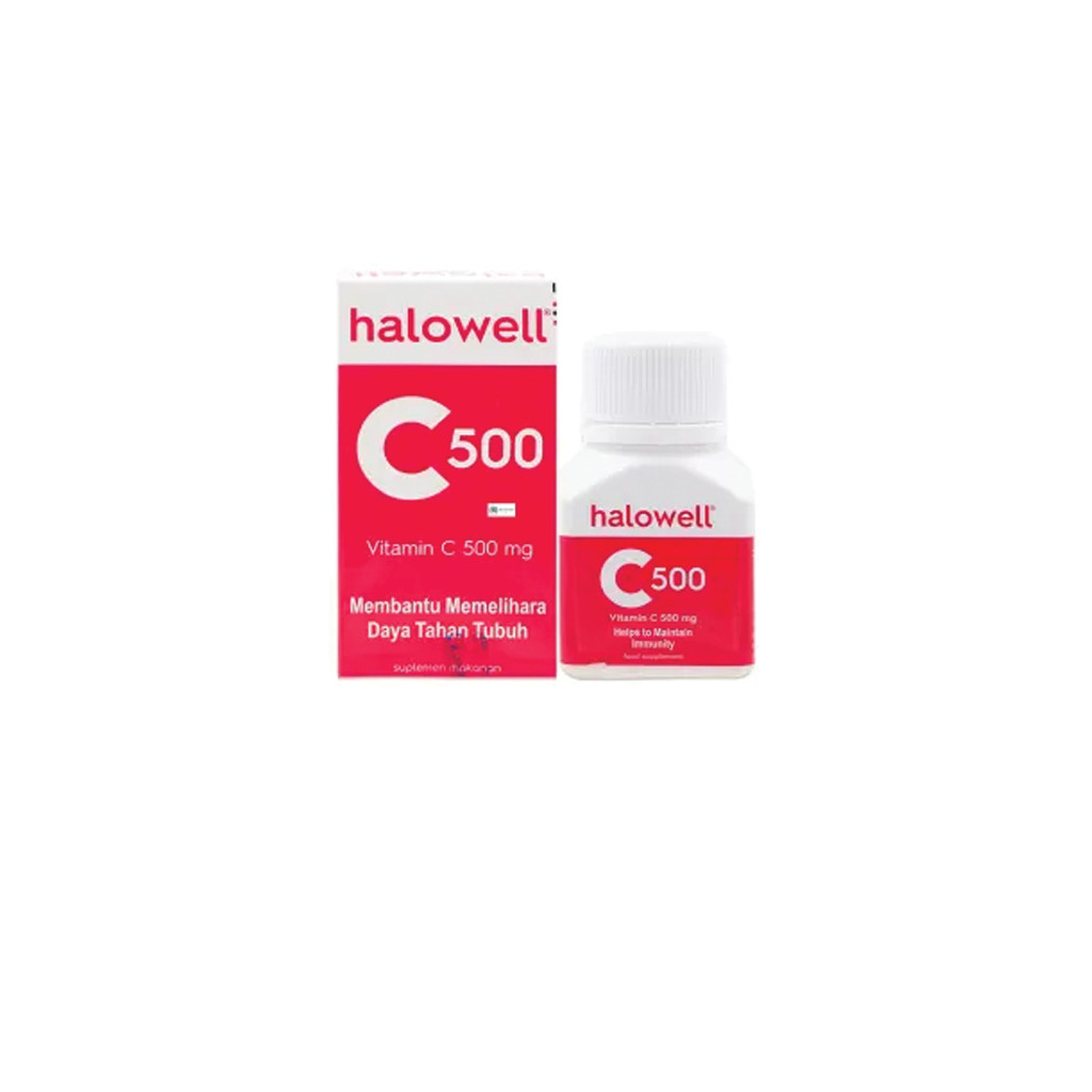 Halowell C (Vitamin C) 500 mg 30 Tablet