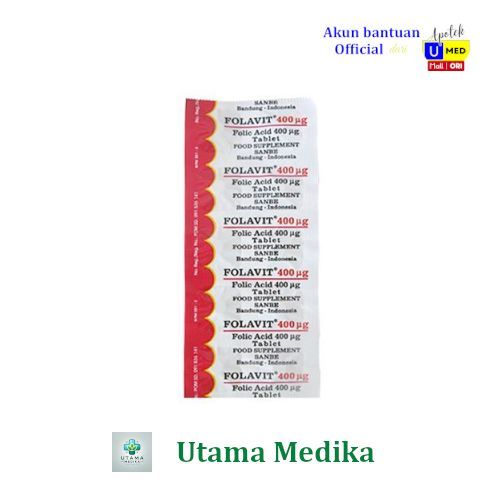 Folavit 400 Mcg Strip 10 Tablet