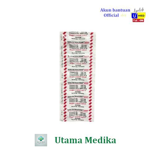Neurosanbe 5000 Strip 10 Tablet
