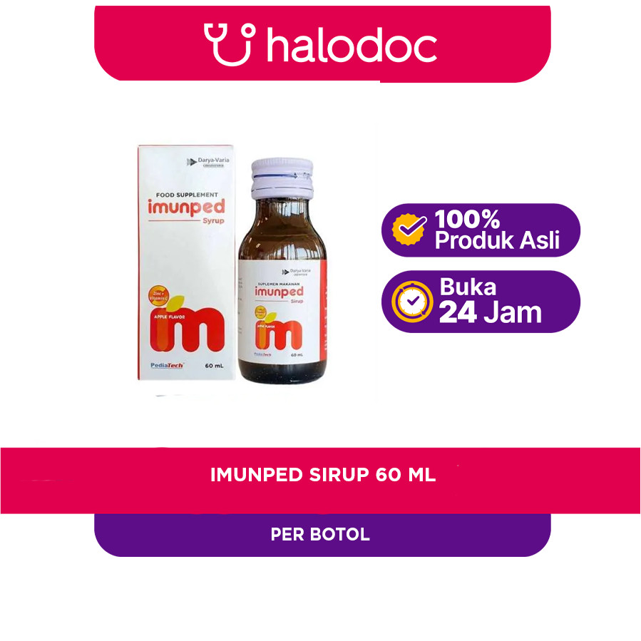 Imunped Sirup 60 ml - Halodoc