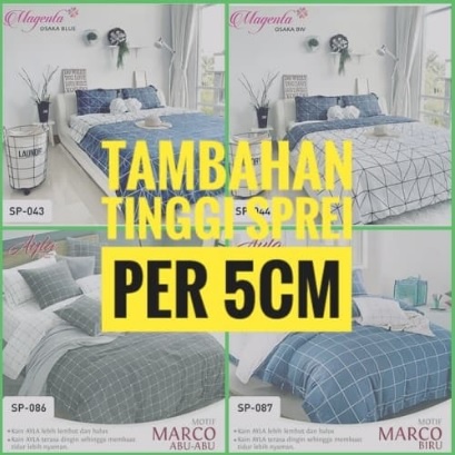 Custom tambah tinggi sprei