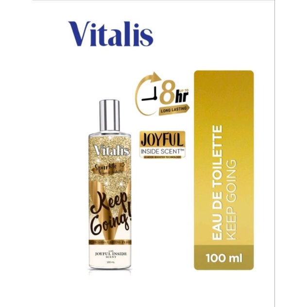 Vitalis Edt Keep Going 100ml