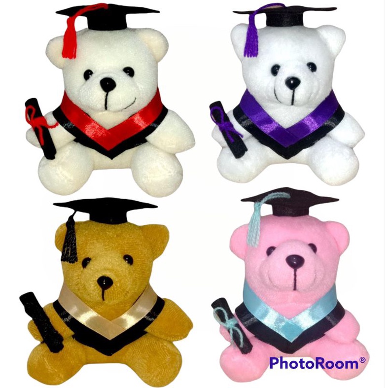 Teddy bear mini /boneka wisuda murah