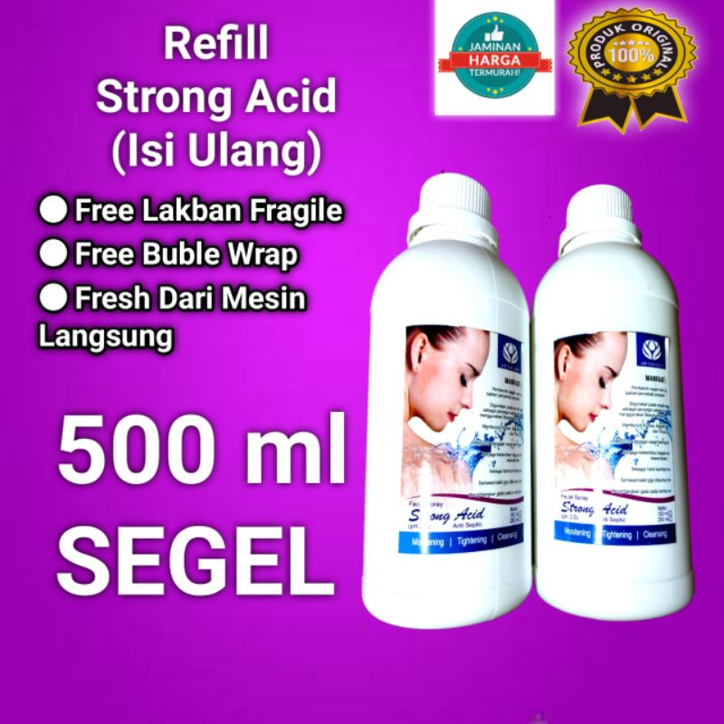 Refill Strong Acid 500ml ph 2.5 Original