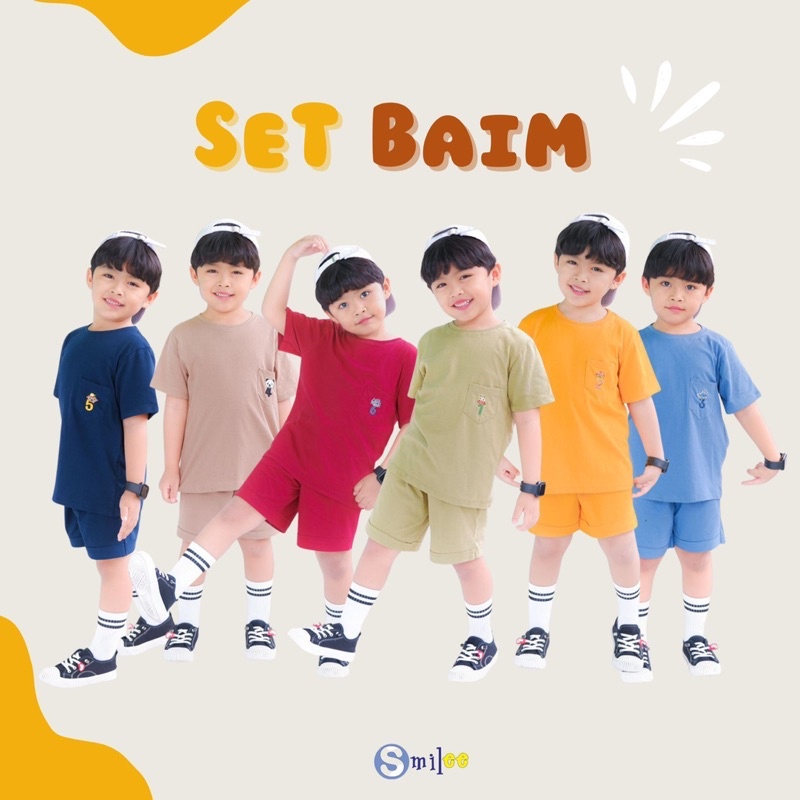 SET BAIM SMILE 1-5T