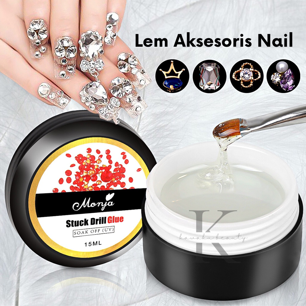 Lem Aksesoris Rhinestone Glue Stuck drill 8ml