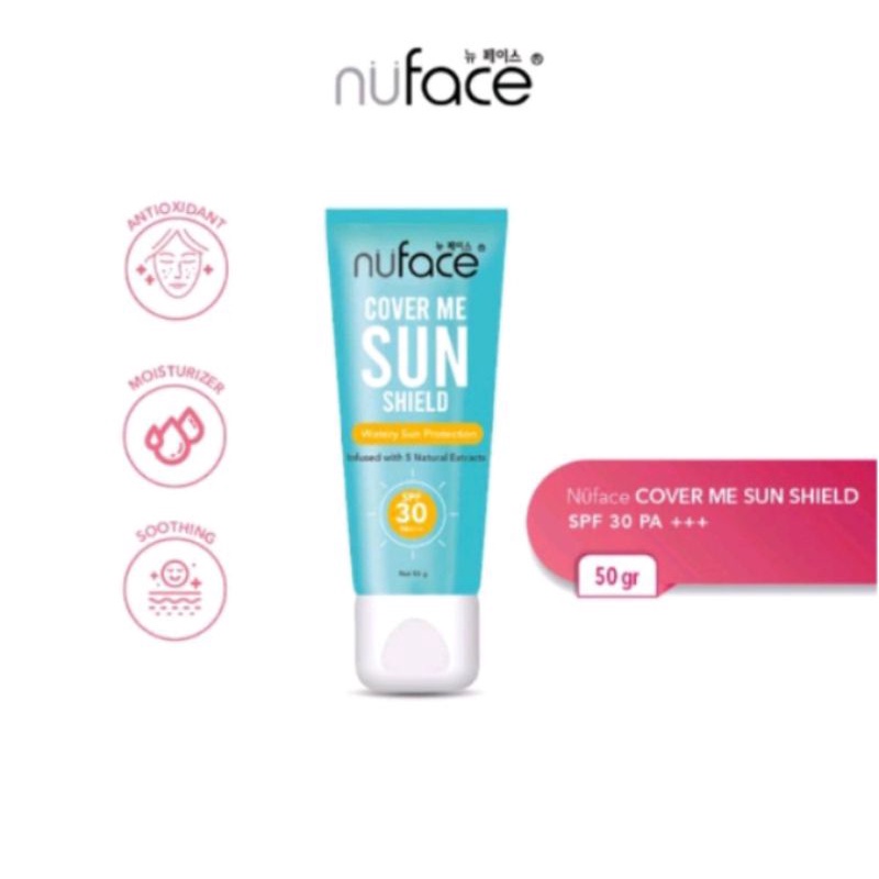 Nuface Sunscreen Shield SPf 30 PA+++