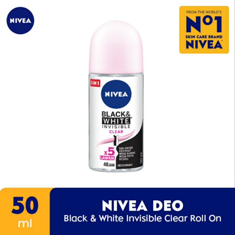 Nivea Deodorant Invisible Back & White 50ml