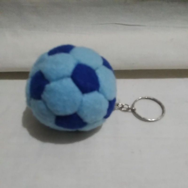 gantungan flanel bola mini
