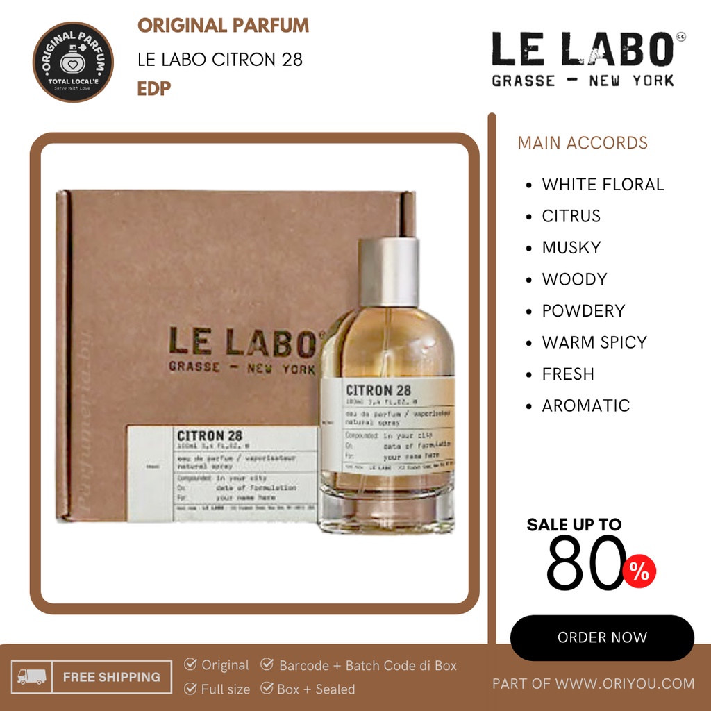 LE LABO CITRON 28